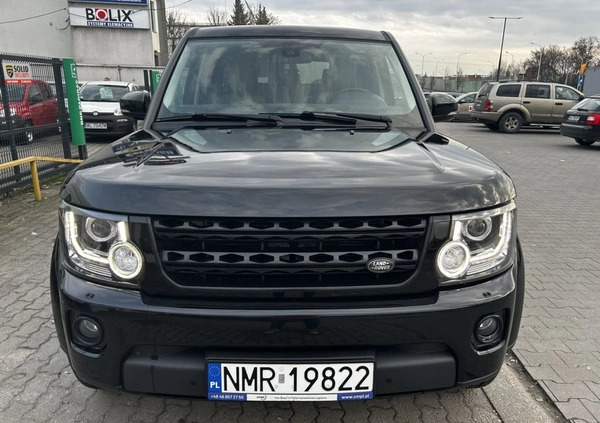 Land Rover Discovery cena 114900 przebieg: 127498, rok produkcji 2015 z Warszawa małe 326